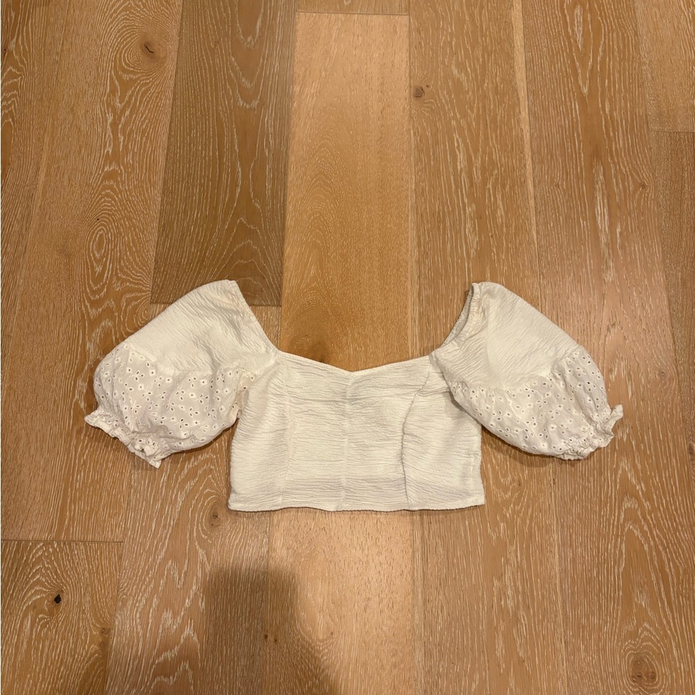 Forever 21 puff sleeve top